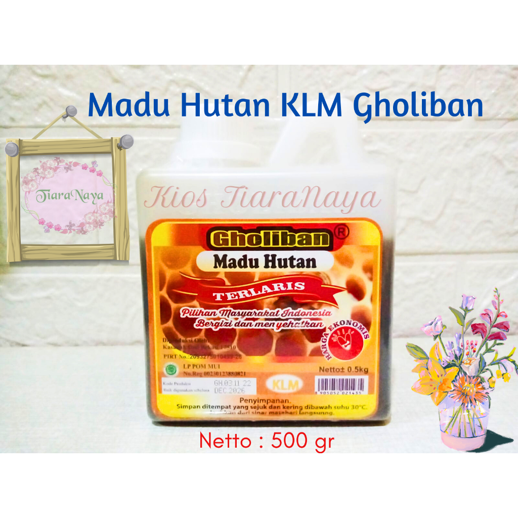 

MADU HUTAN KALIMANTAN GHOLIBAN 0,5 KG