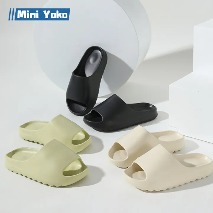 Mini Yoko Sandal slop wanita terbaru 2023 Sendal wanita kekinian import korea jelly murah Sandal slip on karet Perempuan EVA