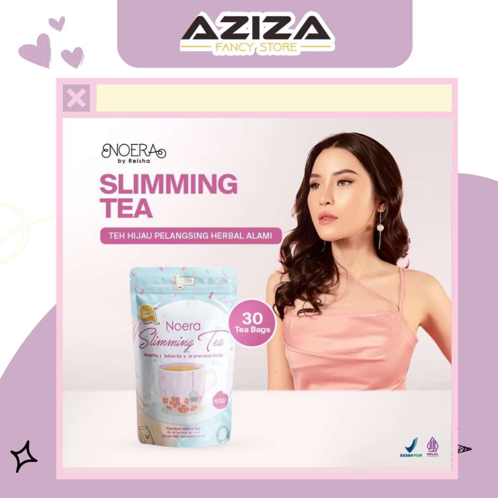 

Noera Slimming Tea | Noera Teh Hijau | Teh Pelangsing Herbal Alami | Teh Diet Detox