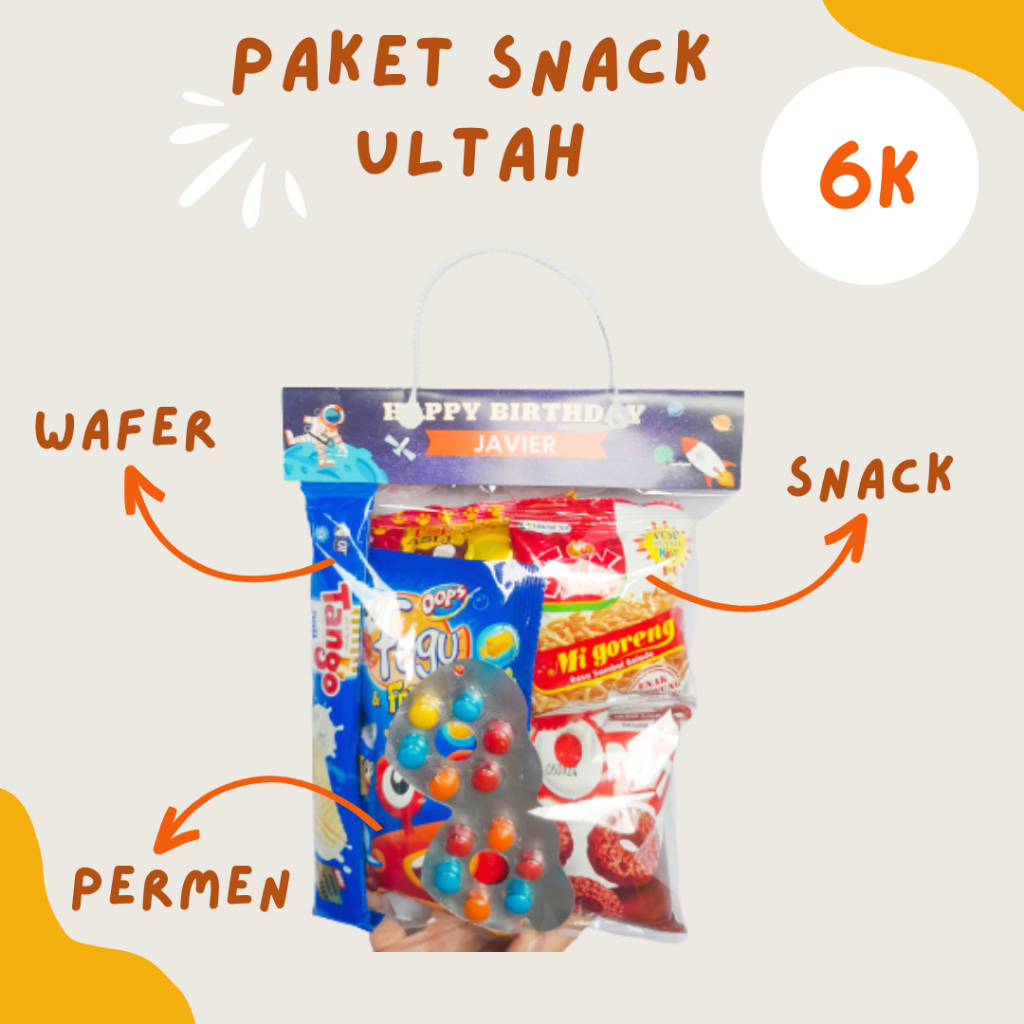 

Paket Snack Ulang Tahun Bingkisan Hampers Acara Anak