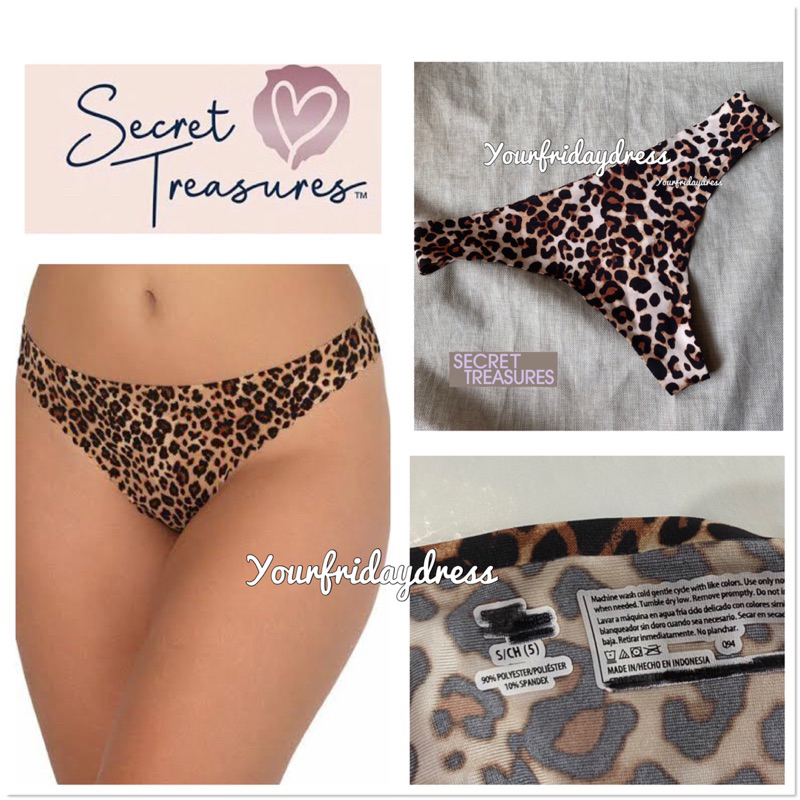Secret Treasure seamfree Thong gstring panty Underwear seamless VPL free knickers panties celana dal