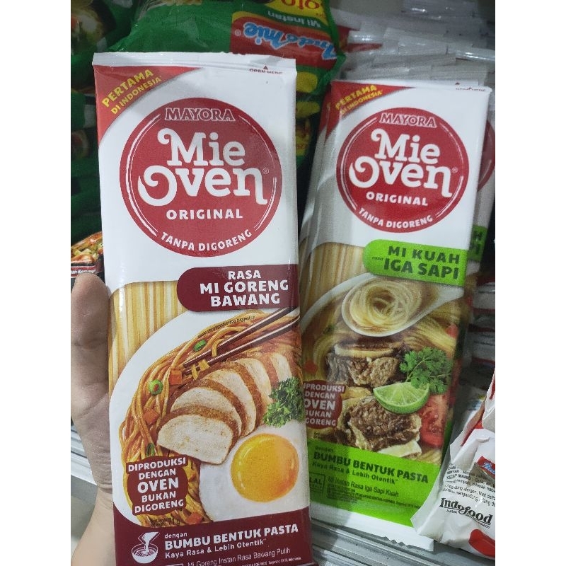 

Mie oven Mayora Mie Oven Kuah Goreng Bawang