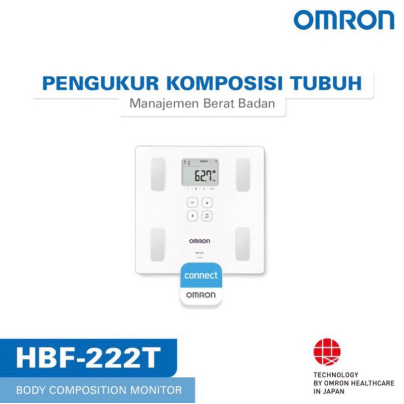 timbangan omron hbf 222T Omron Connected Monitor Komposisi Tubuh HBF-222T