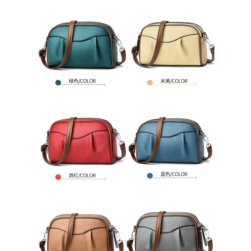 2524 tas selempang wanita import fashion tas bahu wanita terkiniian cantik termurah slingbag wanita best seller