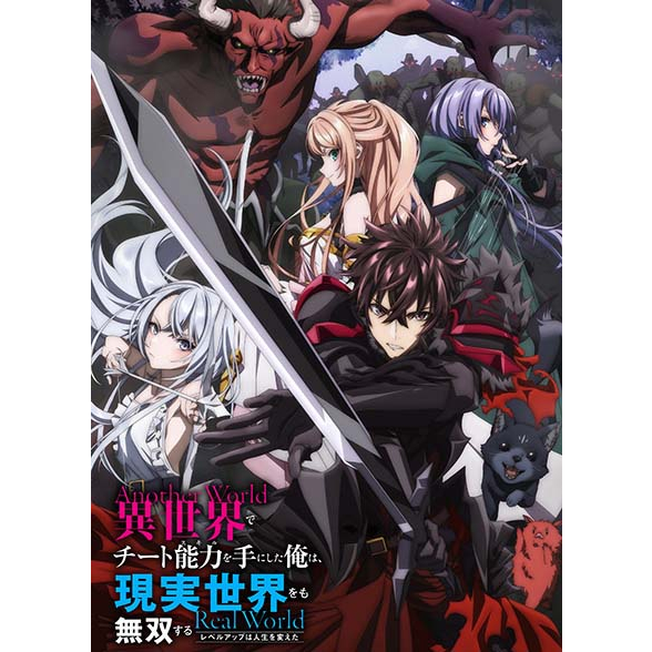 DVD Isekai de Cheat Skill wo Te ni Shita Ore wa Genjitsu Sekai wo mo Musou Suru Level Up wa Jinsei w