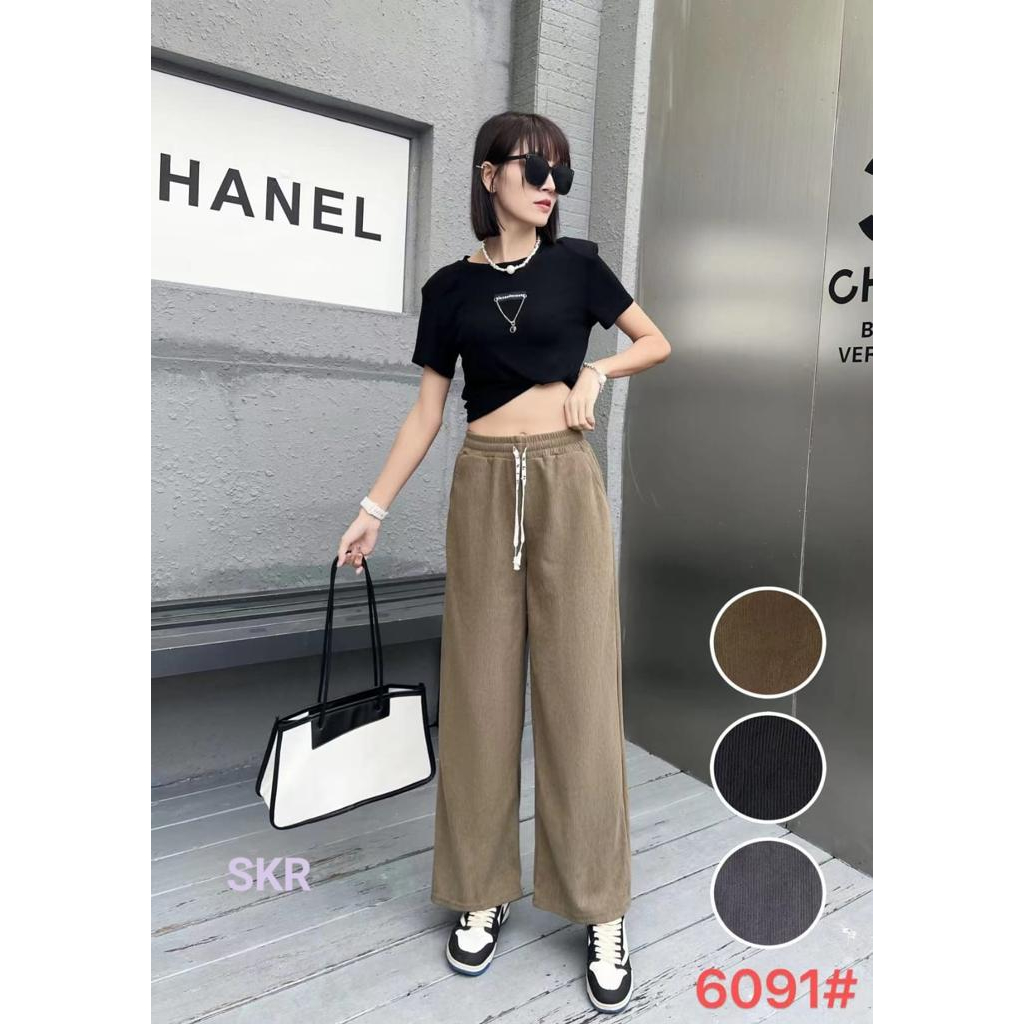 CELANA PANJANG IMPORT BAHAN KODORAI / KULOT IMPORT BAHAN KODORAI TEBAL