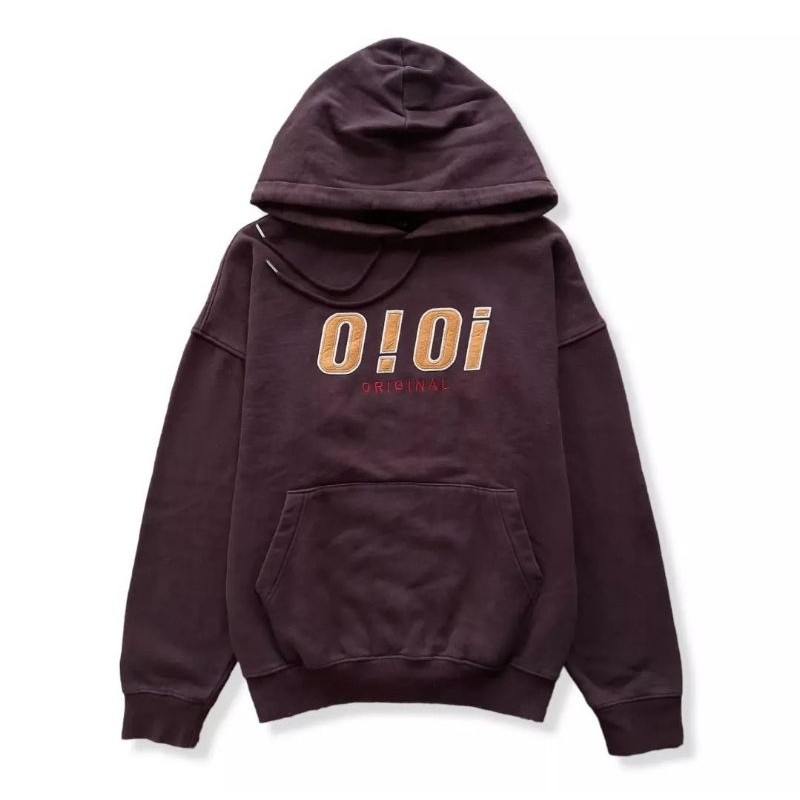hoodie oioi coklat / brown