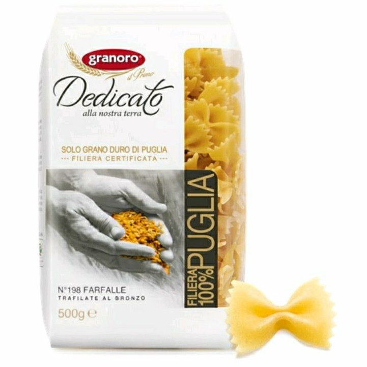 

GRANORO Dedicato Farfalle N.198 Pasta 500g