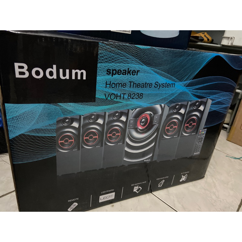 Speaker Bodum Home Theatre System VOHT 8238