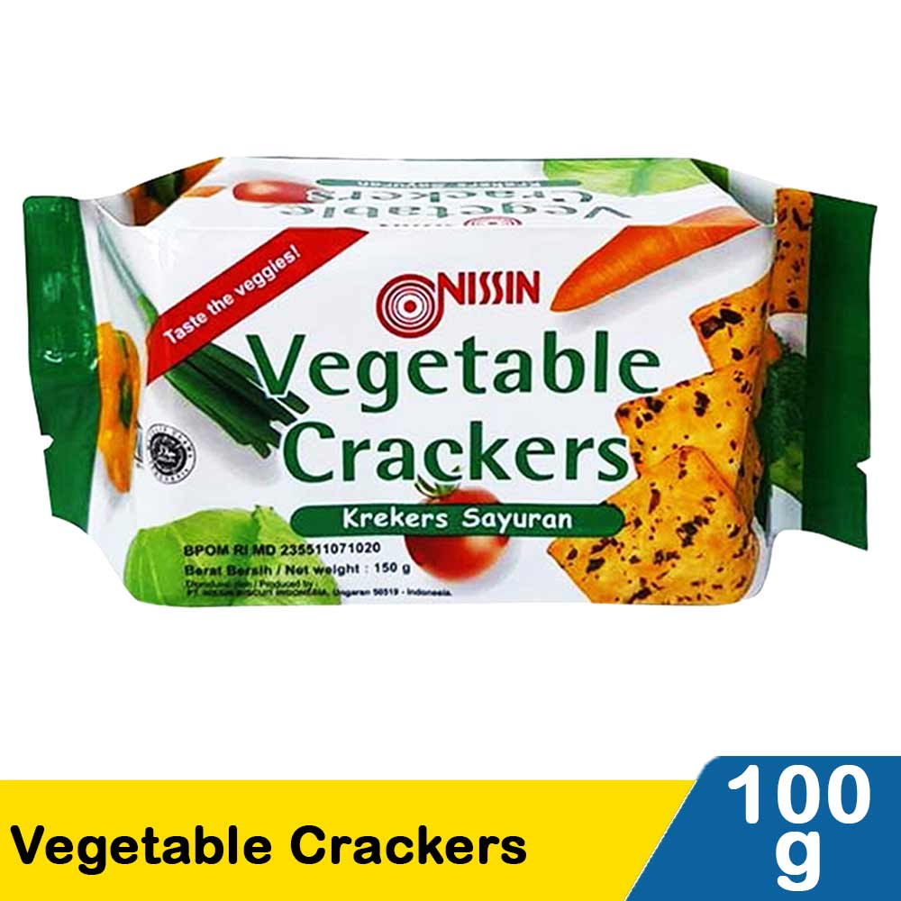 

Nissin Vegetable Crackers 150gr