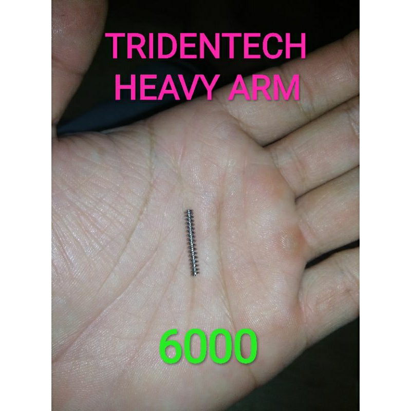 per bail arm tridentech heavy arm 6000
