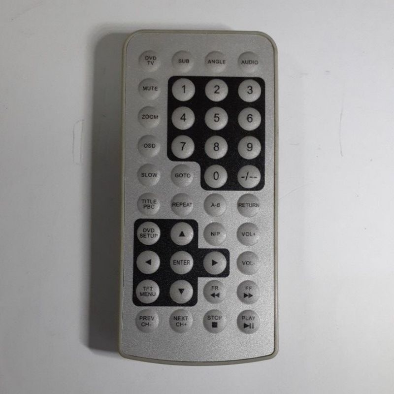 Remote DVD TV portable