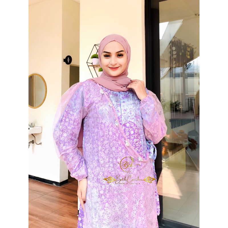 Long dress pulauan payet nabila