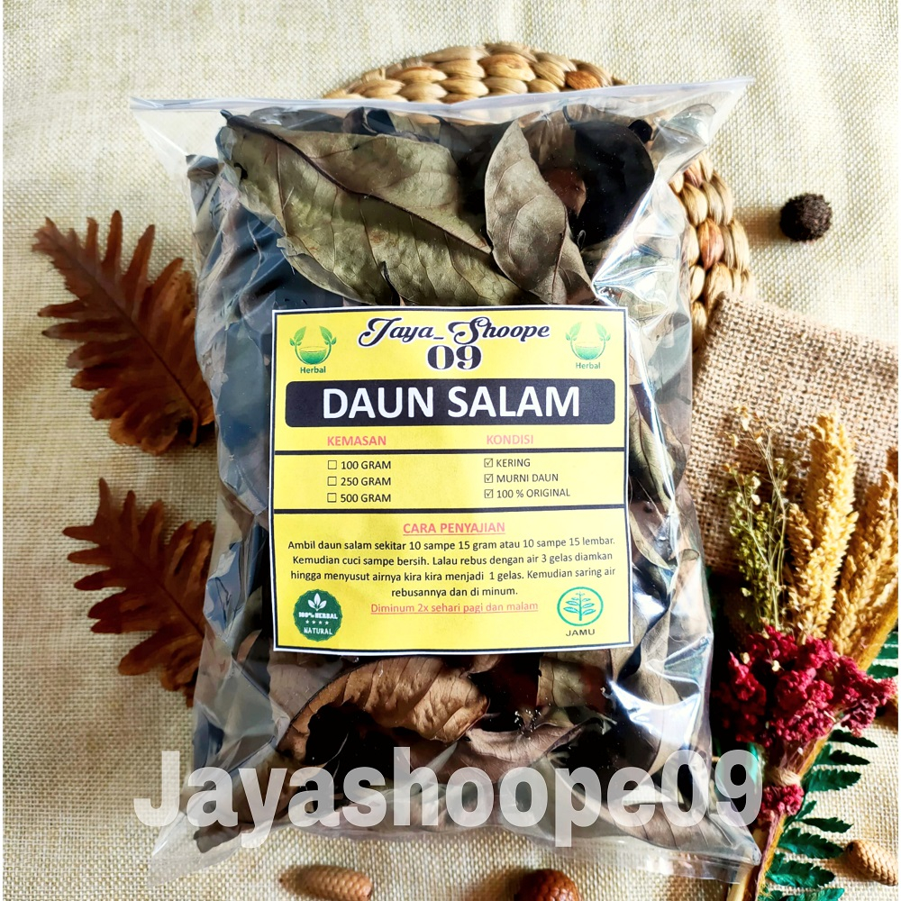 

Daun salam kering 500 gram / Bay leaves / bumbu dapur /obat herbal