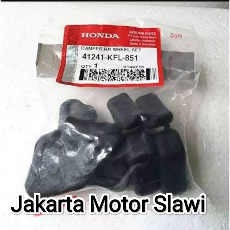 41241 KFL 851 karet damper rr set karet tromol supra fit new supra 125 lama supra 125 batman revo karisma ori ahm