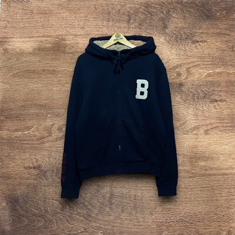 zip hoodie polham sherpa