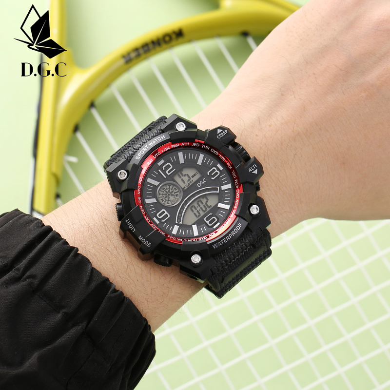 COD Jam Tangan Wanita Rubber Sport Digital Korea Fashion Anak Remaja Best Seller M198