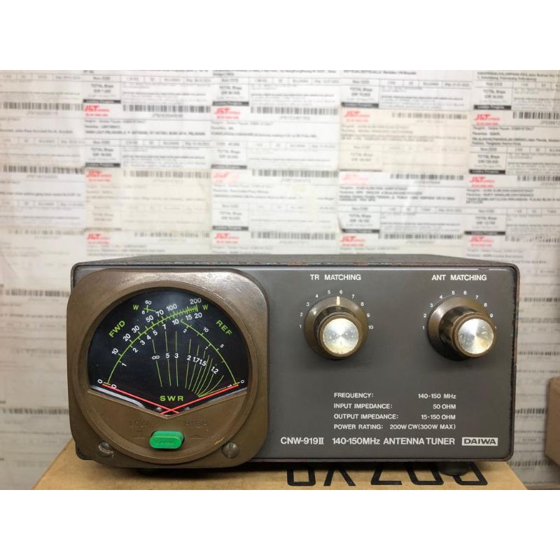 DAIWA CNW-919 MKll ANTENA TUNER • Daiwa cnw-919 mk2 • antena tuner