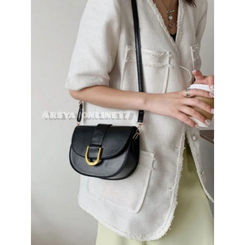 CK GABIN SADDLE BAG/TAS SELEMPANG BAHU WANITA/HANDBAG WANITA.