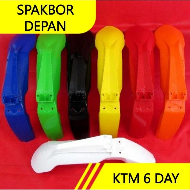 Spakbor depan Ktm 250 sixday 2013 2014 Slebor Depan ktm 250 sixday Front fender ktm 250 sixday SPAKB