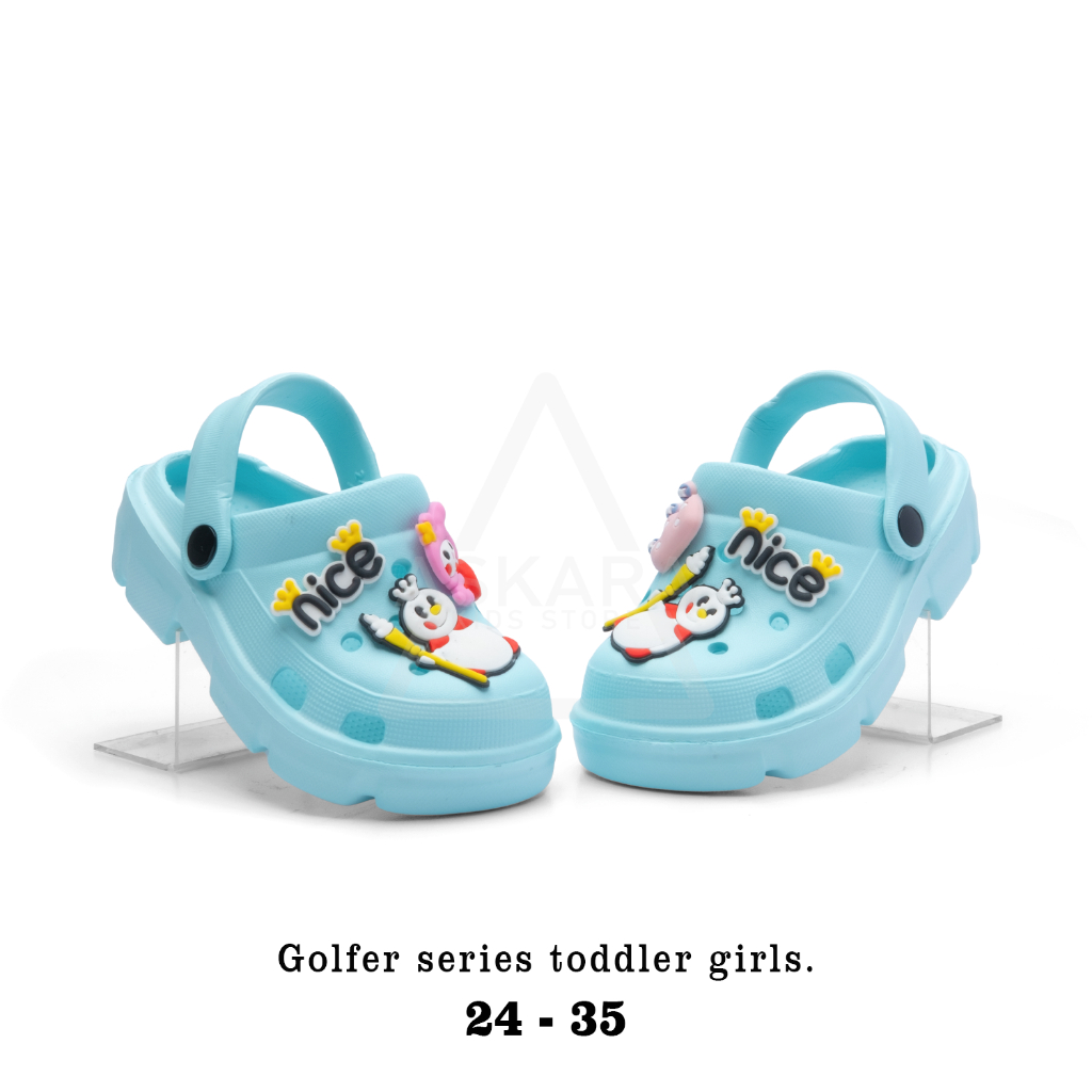 Askara - Golfer Sandal Anak Perempuan Selop Tali Belakang Karakter Miixue 2-8 Tahun