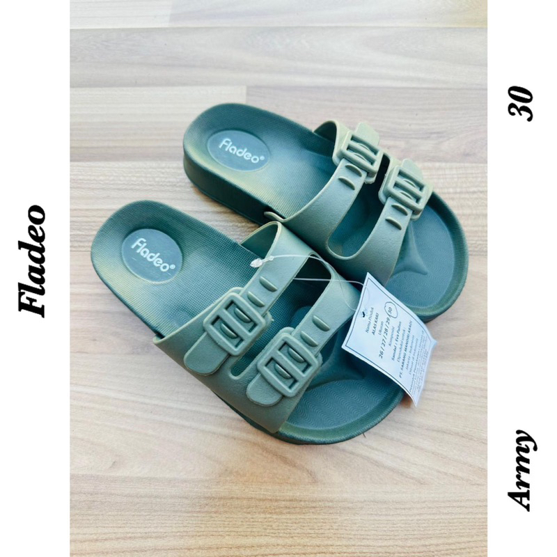 sandal jelly anak selop gesper