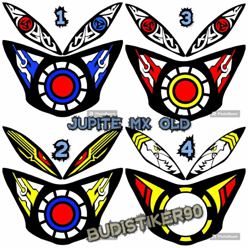 STIKER LAMPU+SEIN JUPITER MX OLD