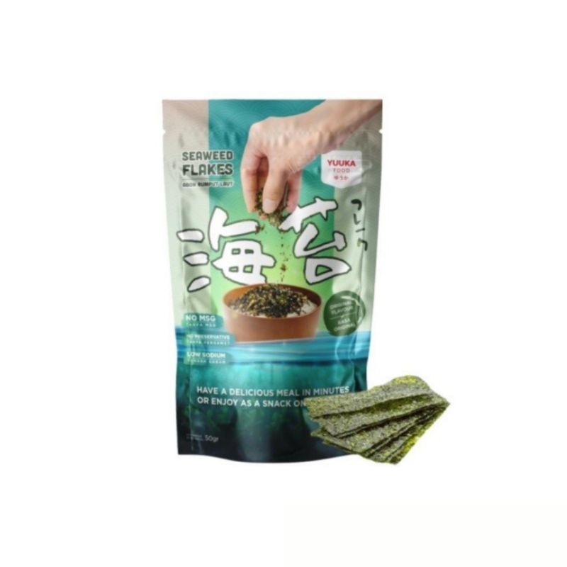 YUUKA FOOD SEAWEED FLAKES 50gr