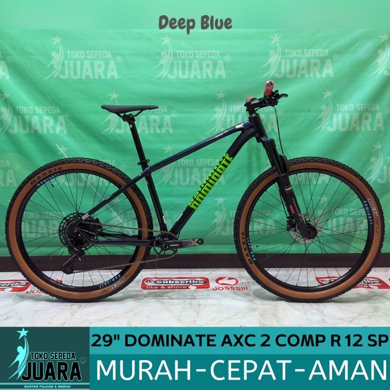 SEPEDA GUNUNG DOMINATE AXC 2 COMP R 12 SPEED SRAM MTB 29 INCH