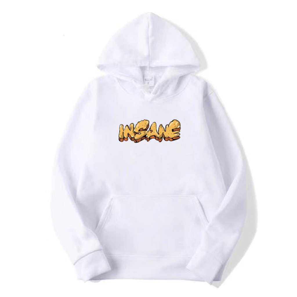 Hoodie Jumper INSANE Jaket Unisex Pria Wanita Size L - XXL