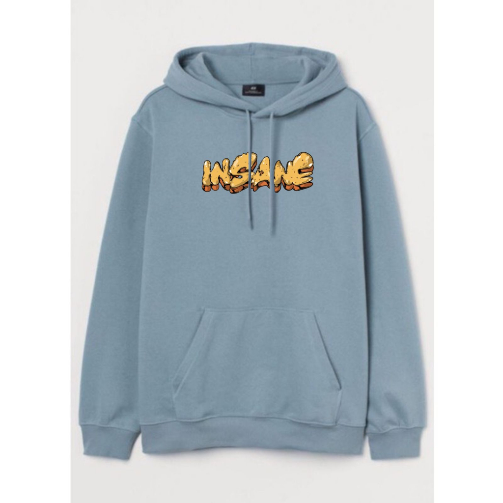 Hoodie Jumper INSANE Jaket Unisex Pria Wanita Size L - XXL