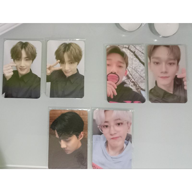 PHOTOCARD WELKIT EXO, CHANYEOL , SEHUN ,SUHO, CHEN