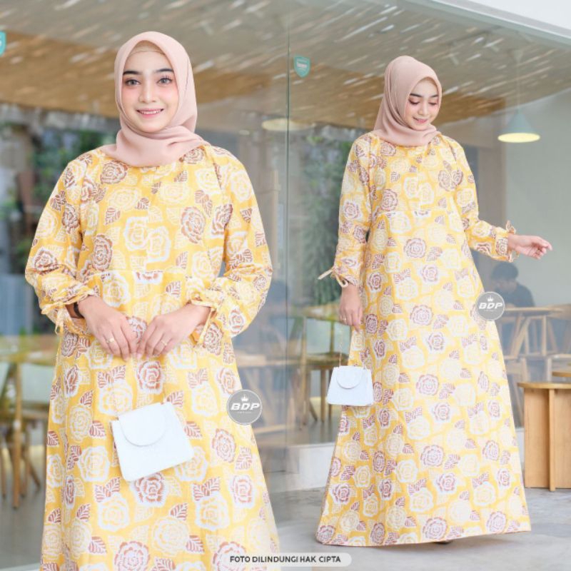 gamis katun daster santung batik dian putri daster bajutidur dasterbatik dasteradem bajusantai daste