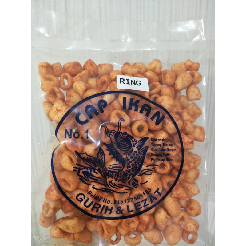 

Ring Cap Ikan | Kerupuk Cap Ikan | Makanan Medan | Cemilan Enak