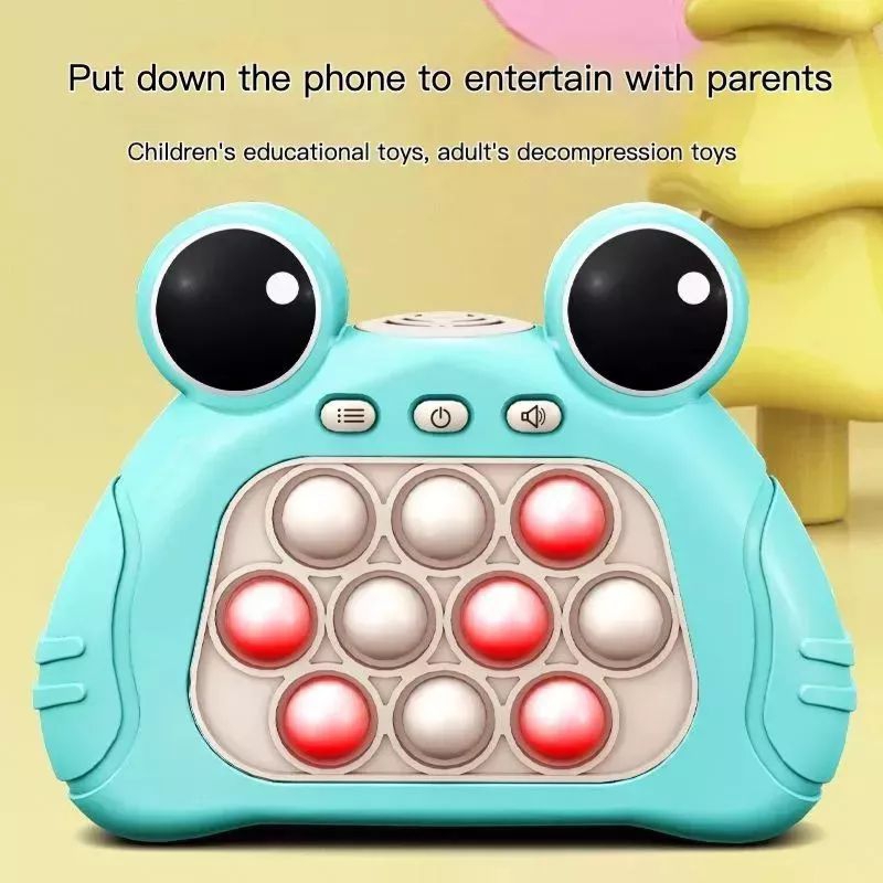 Mainan Pop It Elektronik Quick Push Fidget Challenge