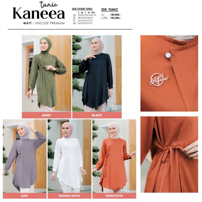 KANEEA TUNIC by Alfasa [ NEW - AF Tunic Series ] Tunik Alfasa Daily
