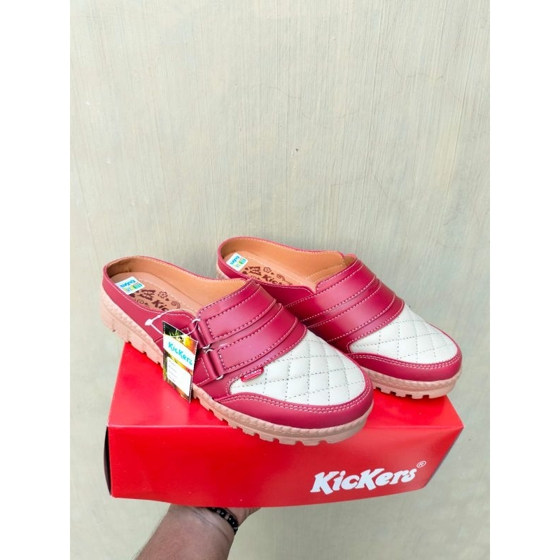 sandal Slop wanita Kickers terbaru // slop wanita termurah // ST 007