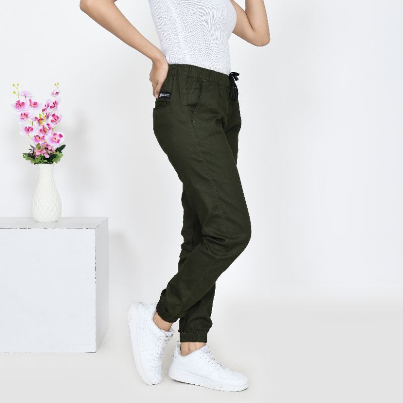 Promo Outfit celana panjang Jogger Chinos pria dan wanita Jumbo