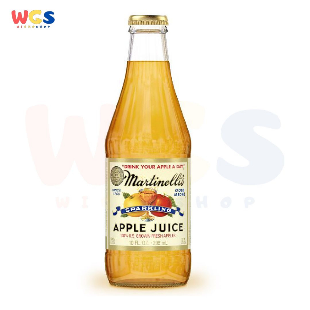 Martinelli's Gold Medal Sparkling Apple Juice 100% Fresh Apple 296ml