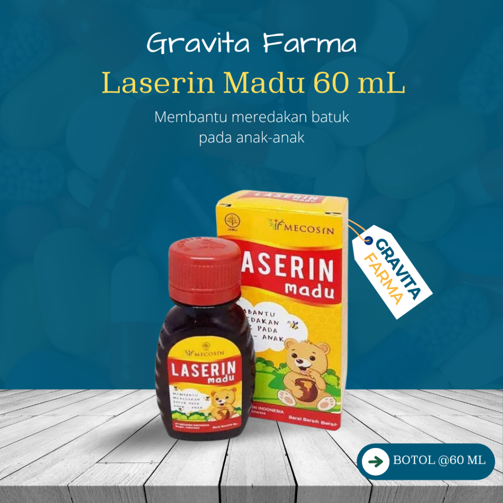 Laserin Madu Obat Batuk Berdahak Anak