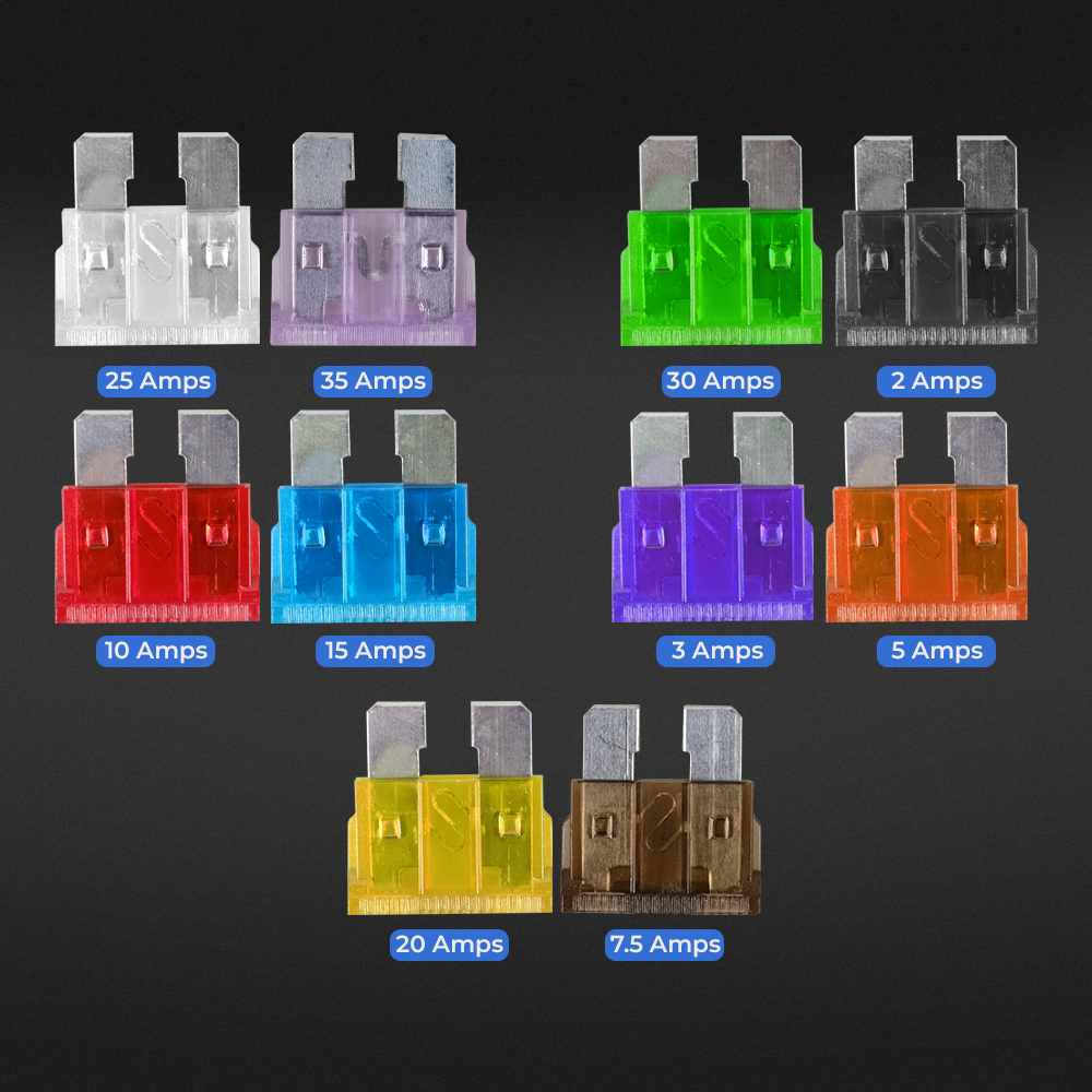 skring micro 100pcs sekring kecil 120pc Sikring besar 100pcs mobil motor fuse tancap 2A 3A 5A 7.5A 10A 15A 20A 25A 30A 35A