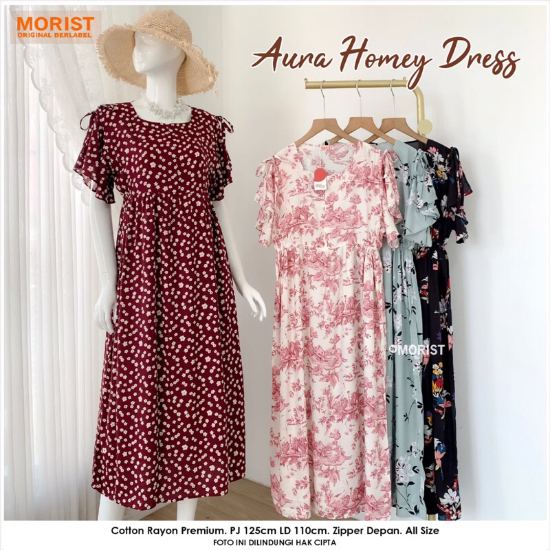 AURA HOME DRESS (Daster) Nude / 23 / 24 / 25 / 26 / 27 / 28 / 29 / 30 / 31 / 32 / 33 / 34 / 37 / 39 