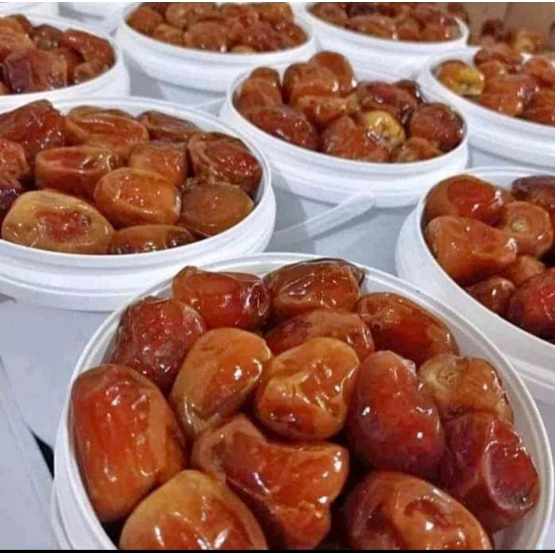 kurma sukari ember 800gr Al qasim/kurma sukari Al qassim