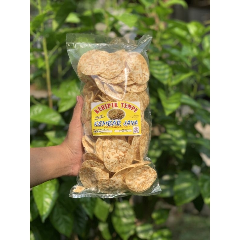 

KERIPIK TEMPE (KEMBAR JAYA) RASA ORIGINAL TANPA BAHAN PENGAWET, BB 250 GRAM