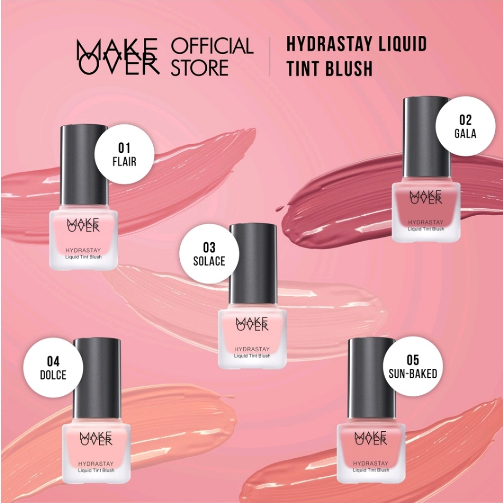 MFI - Make Over Hydrastay Liquid Tint Blush | Netto 15 ml