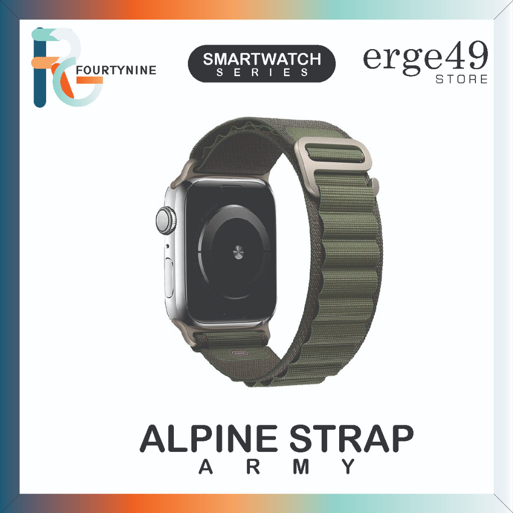 STRAP ALPINE FOR ULTRA WATCH ALL SERIES ULTRA dt 8 ultra h11 ultra hd8 ultra and others