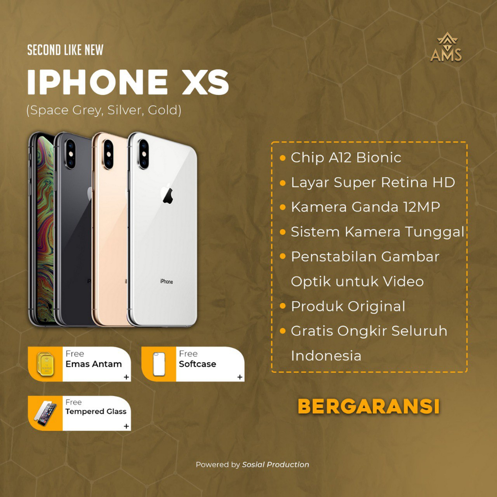 iPhone Xs 256Gb - Original Seken Ex Inter