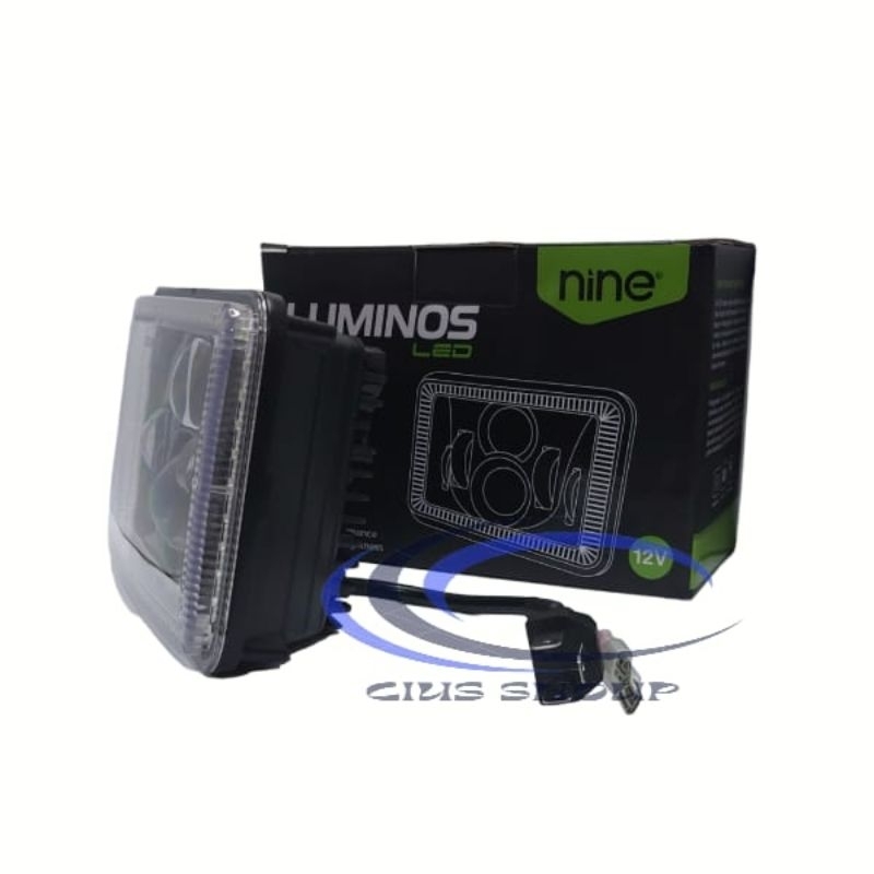 DAYMAKER RX KING DM3 NINE MOTOR 5 INC KOTAK BISA SENJA 2 MODE BIRU DAN PUTIH