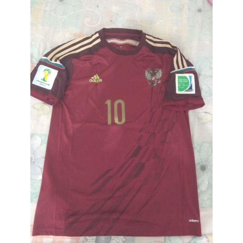 Jersey Russia national football team First colours 2014 Fifa World Cup Brazil (10-Andrey Arshavin)