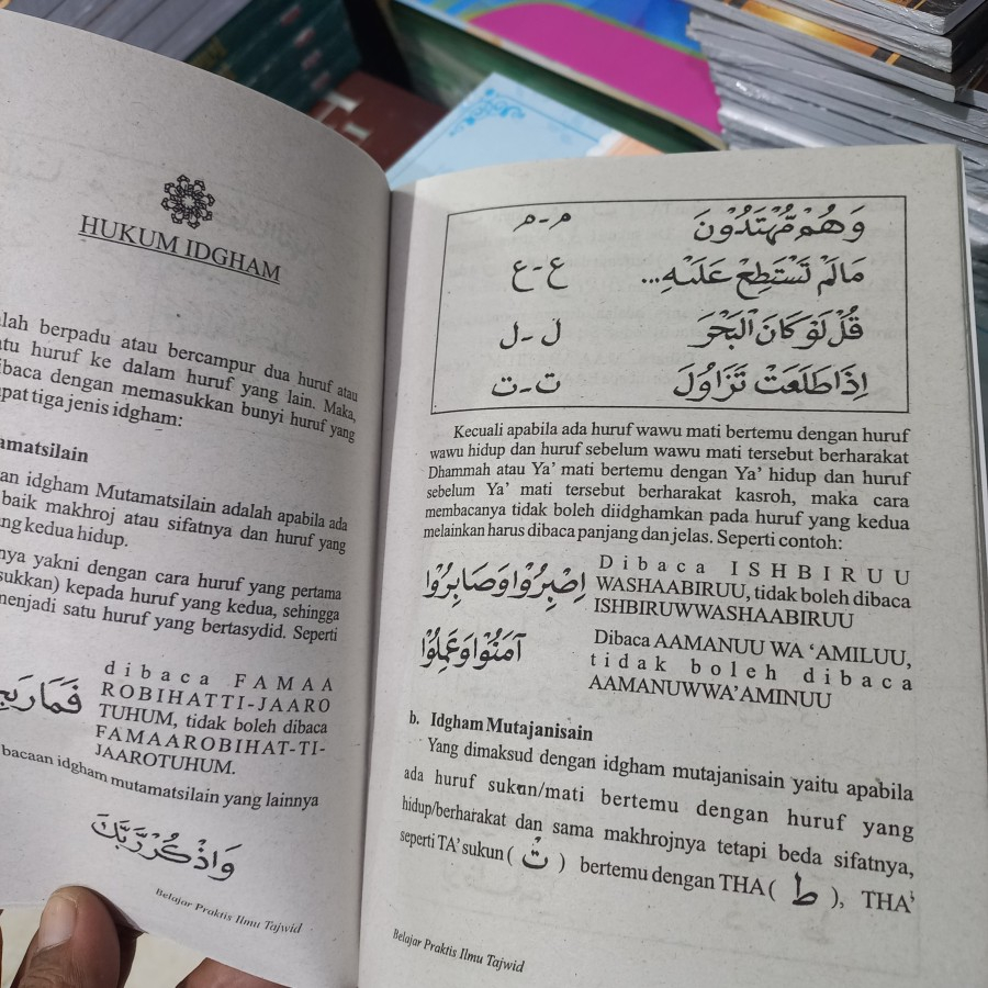 Buku Belajar Praktis ILMU TAJWID